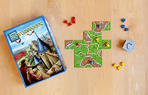 Juego de mesa Carcassonne (idioma español no garantizado) - Idioma en Inglés