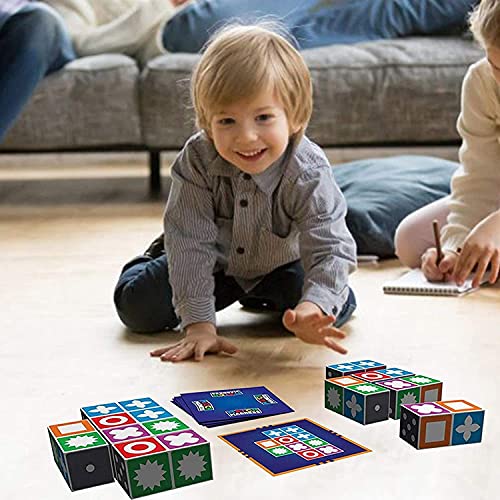 Juego de mesa de Match Madness, juego interactivo para padres e hijos, juego de mesa educativo de pensamiento lógico juego de escritorio juego juego maestro rompecabezas Ty para regalo de niños