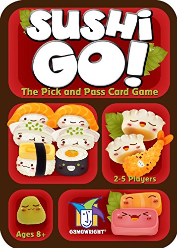 Juego de Mesa Sushi go, el Juego de Robar y Pasar, de Gameright