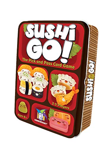 Juego de Mesa Sushi go, el Juego de Robar y Pasar, de Gameright