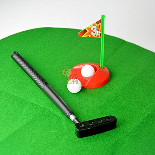 Juego de Putter Time Potty de Toilet Golf Juego de Putter de Golf para WC Set de Putter de Golf para Baño Mini Golf Training para Hombres Toy Mini Golf Juego de Regalo de Mordaza de Novedad