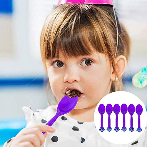 Juego de vajilla para fiestas, Vajilla Fiesta fiesta frozen Decoración Cumpleaños Conjunto de Suministros Tazas Utensilios para Niños Cumpleaños Niñas Juego de decoración de artículos para fiestas