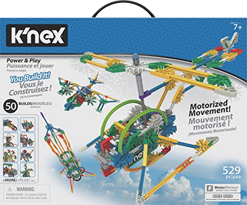 Juego educativo de construcción motorizada para niños a partir de 7 años de 529 piezas de K’Nex , color/modelo surtido