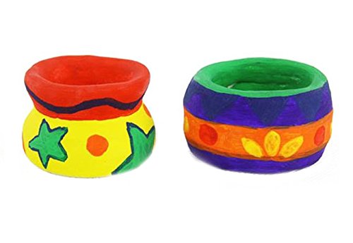 Juego prémium de pequeño Taller de alfarería con Muchos Accesorios (alfarero, Arcilla, Colores, etc.). Pottery Wheel Töpferei - Juguete Creativo para niños