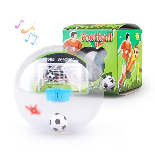 Juguete de Fútbol en la Palma con Luces y Música de Celebración Mini Juego de Fútbol Juego de GOL Regalos Juguetes para Niños Bebe