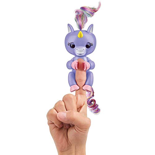 Juguete de unicornio púrpura Wowwee Fingerlings - Alika