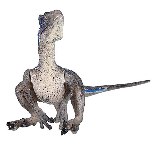 Juguete del dinosaurio del Velociraptor, modelo plástico grande educativo del dinosaurio de la simulación Regalo de cumpleaños de los niños