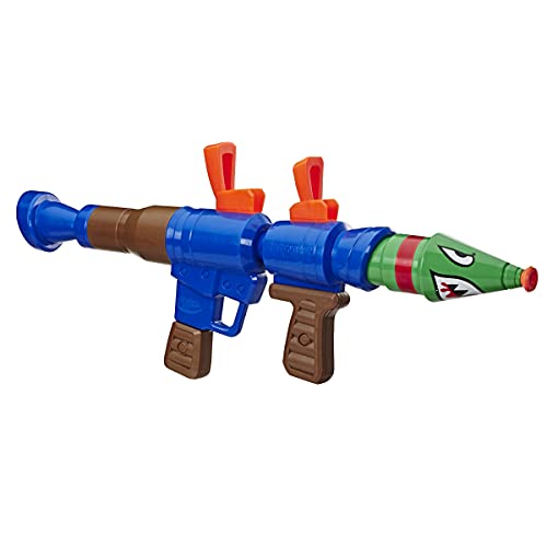 Juguete Lanzador de Agua Fortnite RL Nerf Super Soaker. Aguacero Extremo. Capacidad de 98 mililitros, para niños, Adolescentes y Adultos