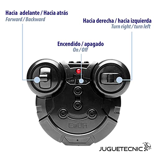 JUGUETECNIC │ Coche Teledirigido Jeep para Montar | 533 Piezas │ Stem Toys │ Blanco