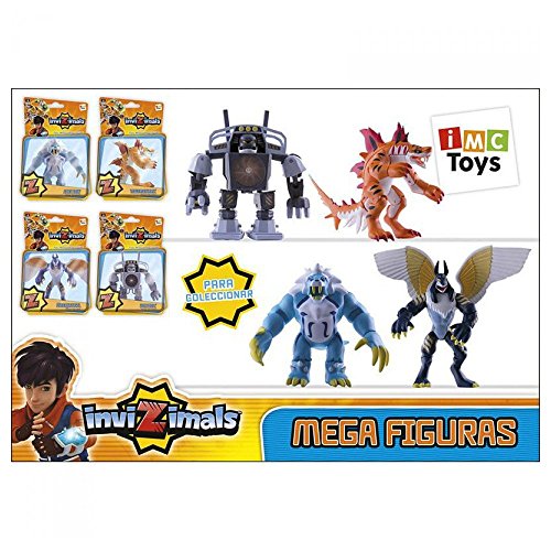 Jugueteriaonline - Mega figuras invizimals, surtido: modelos/colores aleatorios