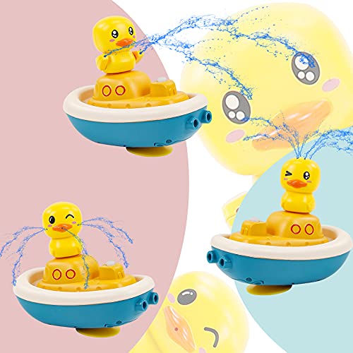 Juguetes Bañera Alcachofa de Ducha 4 Patos Juguetes Baño Piscina Bebe Juegos Piscina Regalo para Bebe Niños Niñas 3 4 5 Años