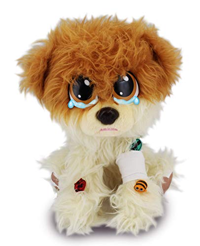 Juguetes Bauer Rescue Runts (18012): tu nueva mascota para adoptar, cuidar y amar de peluche animal, color blanco y marrón, aprox. 23 cm. , color/modelo surtido