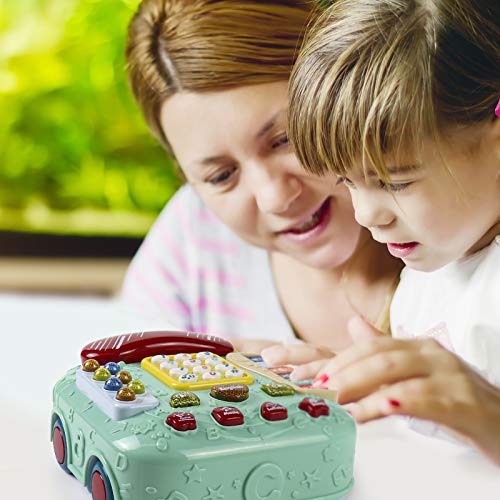 Juguetes Bebe Juegos de Mesa para Niños Idioma en Lnglés Juguetes Teléfono Juguetes Musicales Bebés Piano Infantil Instrumentos Musicales Regalos para Niños Juguetes Niños 3 4 5 Años