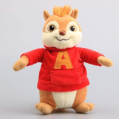 Juguetes de película Alvin y Las Ardillas Muñecos de Peluche Ardillas Lindas Juguetes de Peluche Regalo para niños 22 CM