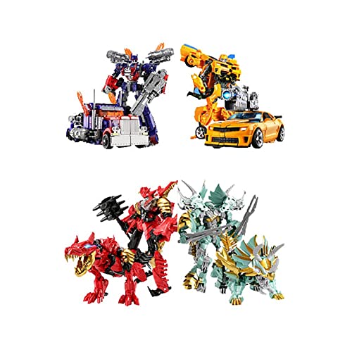 Juguetes de Transformers, Aleación Avispa Dinosaurio King Kong Muñeca Niños Niños Niñas Manual Dynasky Coche Figura (Color : Iron Rope-Iron Slag)