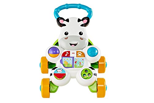 Juguetes para niños de Japón - Fisher-Price empuja el petróleo! Zebra-kun de Walker bilingüe (DNY98) *AF27*