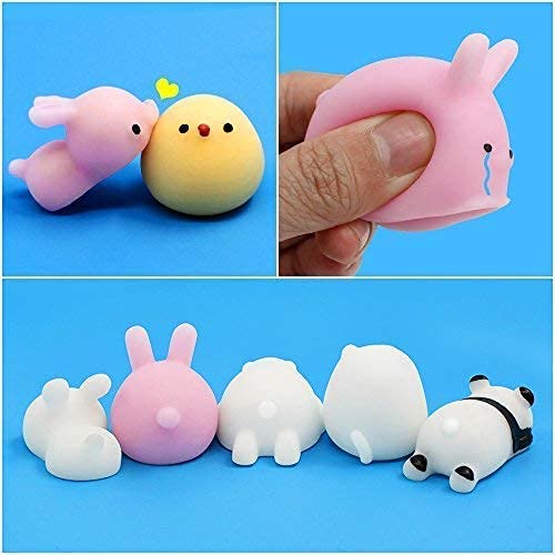 Juguetes Squishy Paquete Surtido de 40 Squishies: Kawaii -Regalos para niños - Regalos cumpleaños niños Colegio - Detalles cumpleaños niños -Relleno piñatas de cumpleaños Infantil