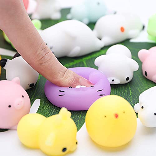 Juguetes Squishy Paquete Surtido de 40 Squishies: Kawaii -Regalos para niños - Regalos cumpleaños niños Colegio - Detalles cumpleaños niños -Relleno piñatas de cumpleaños Infantil