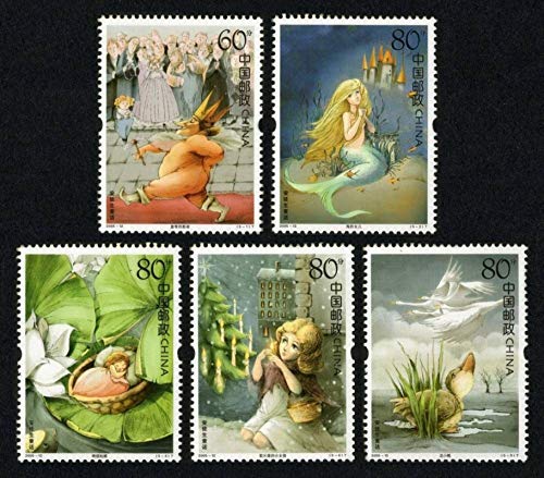 Julo Nuevo Sello de Correos de China Cuentos de Hadas de Andersen Nuevo 5Pcs / Set MNH