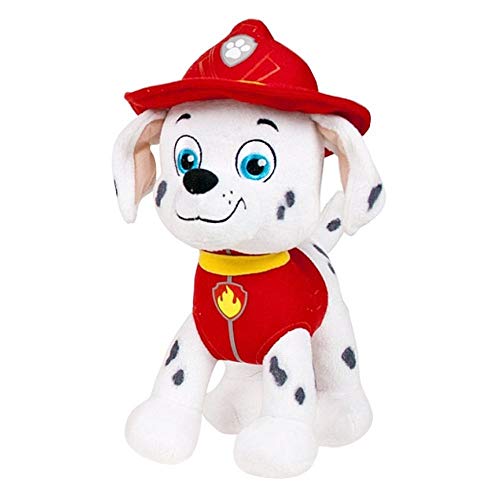 JuniorToys Marshall Dálmata Peluche | Patrulla Canina | Cachorro de 28 cm | Felpa Figura