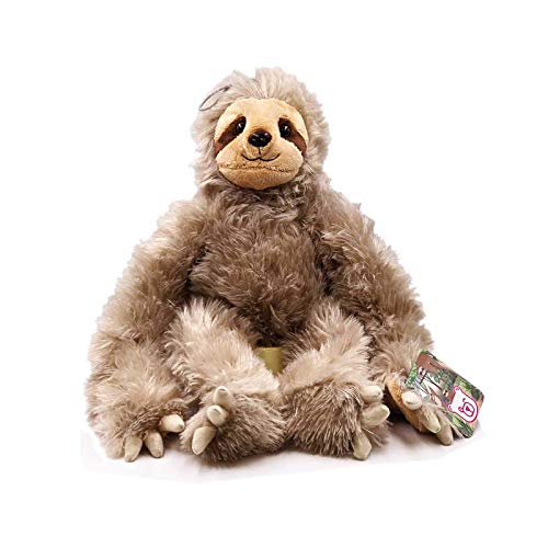 JuniorToys Perezoso Peluche Extra Mimoso con Klettarmen 40cm