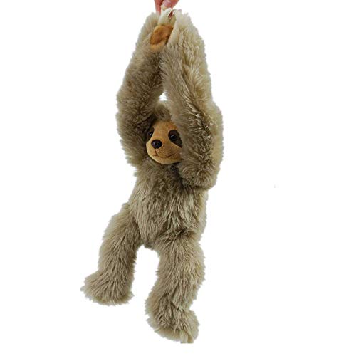 JuniorToys Perezoso Peluche Extra Mimoso con Klettarmen 40cm