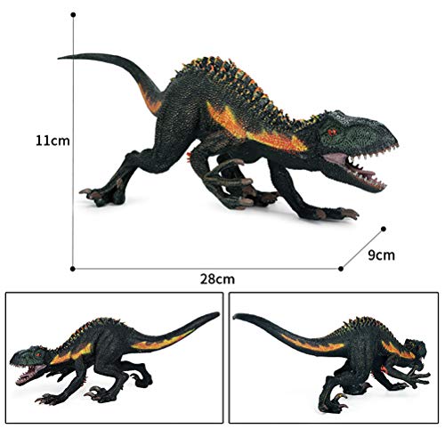 Jurásico Indominus Rex Figuras de acción con la Boca Abierta Dinosaurio simulación del Mundo Animales Modelo niños de Juguete de Regalo