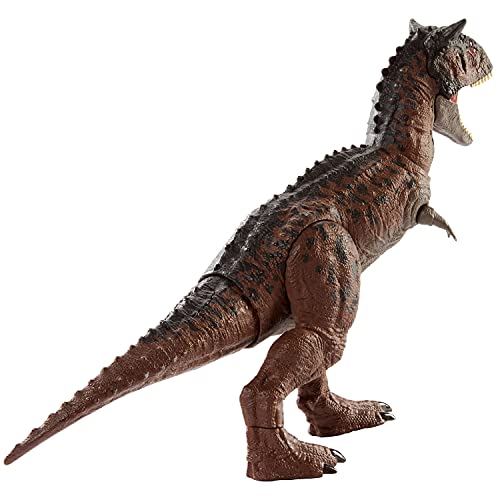 Jurassic World Control N´Conquer Carnotaurus Toro, dinosaurio de juguete para niños y niñas +4 años (Mattel GNL07)