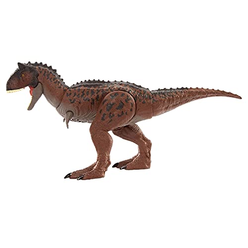 Jurassic World Control N´Conquer Carnotaurus Toro, dinosaurio de juguete para niños y niñas +4 años (Mattel GNL07)