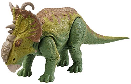 Jurassic World Dino Sonidos Pachyrhinosaurus, dinosaurio de juguete (Mattel FMM31)