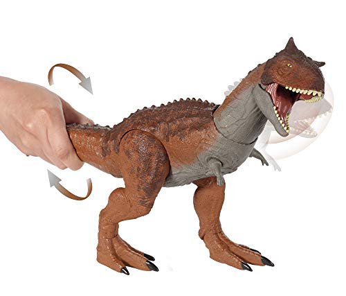 Jurassic World Dinosaurio de juguete Carnotaurus Controla y Conquista (Mattel GJT59)