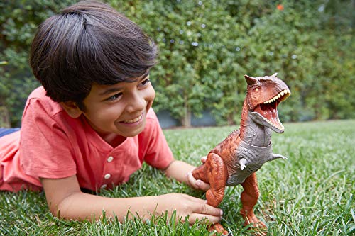 Jurassic World Dinosaurio de juguete Carnotaurus Controla y Conquista (Mattel GJT59)