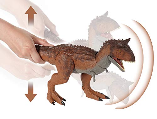 Jurassic World Dinosaurio de juguete Carnotaurus Controla y Conquista (Mattel GJT59)