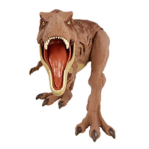 Jurassic World Dinosaurio T-Rex Daño Extremo Figura de juguete para niños, exclusivo Walmart (Mattel GWN26)