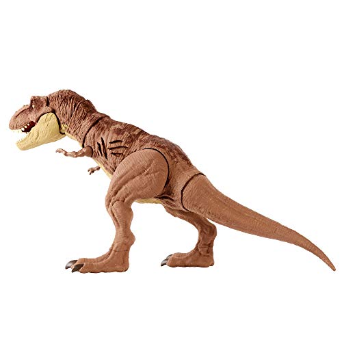 Jurassic World Dinosaurio T-Rex Daño Extremo Figura de juguete para niños, exclusivo Walmart (Mattel GWN26)