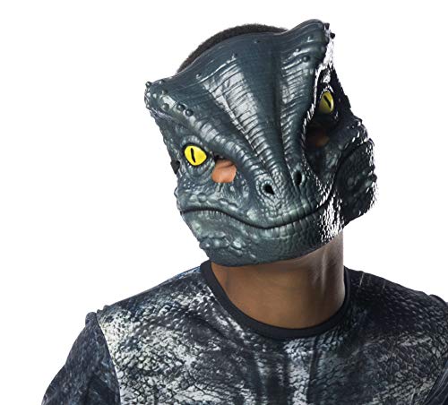 Jurassic World - Disfraz de dinosaurio Velociraptor para niños, infantil 5-7 años (Rubie's 641180-M)