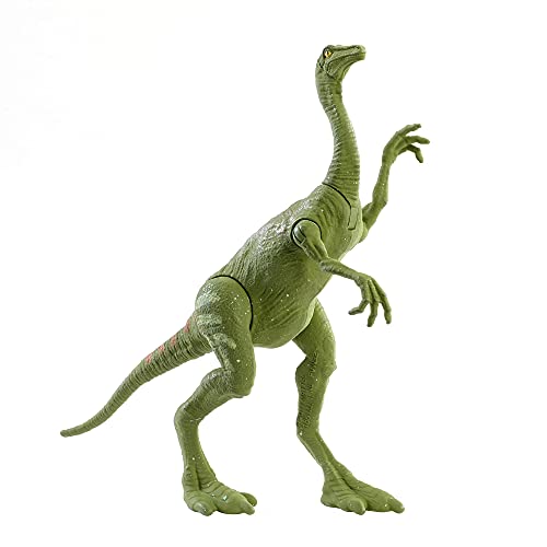 Jurassic World Fuerza Feroz Gallimimus Dinosaurio articulado, figura de juguete para niños (Mattel GWN37)