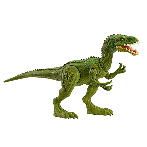 Jurassic World Fuerza Feroz Masiakasaurus Dinosaurio articulado, figura de juguete para niños (Mattel HBY68)