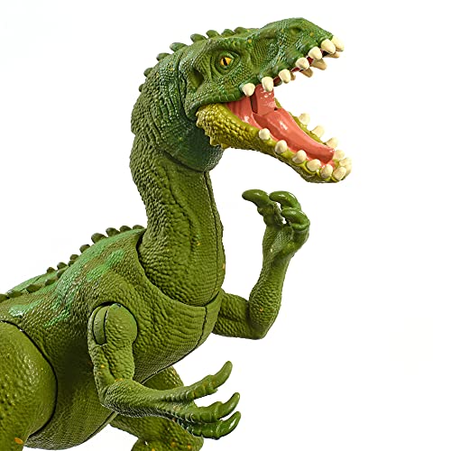 Jurassic World Fuerza Feroz Masiakasaurus Dinosaurio articulado, figura de juguete para niños (Mattel HBY68)