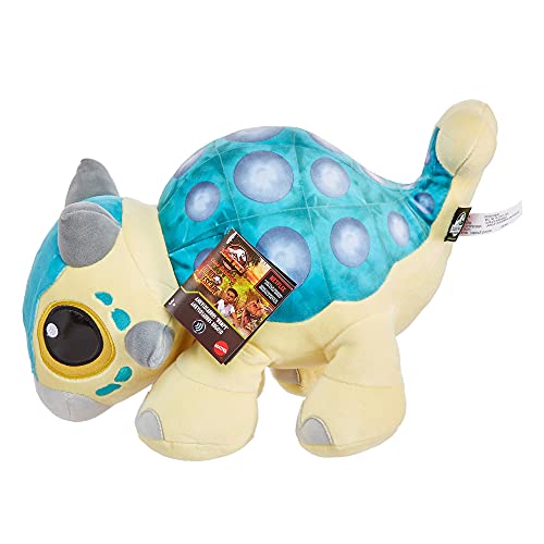 Jurassic World Peluche Bumpy, juguete para niños +3 años (Mattel HDV00)