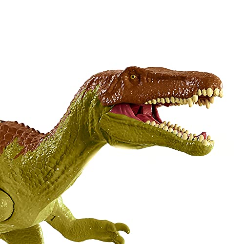 Jurassic World Ruge y Ataca Baryonyx Dinosaurio figura articulada de juguete con sonidos Mattel GWD12