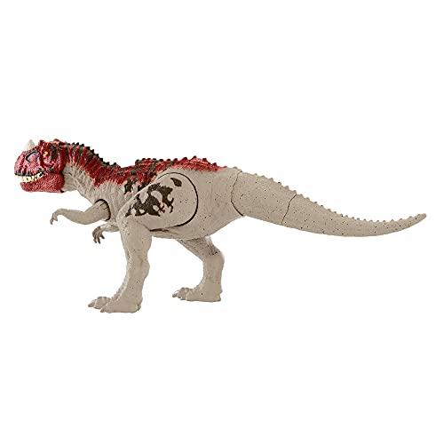 Jurassic World Ruge y Ataca Ceratosaurus Dinosaurio figura articulada de juguete con sonidos (Mattel GWD07)