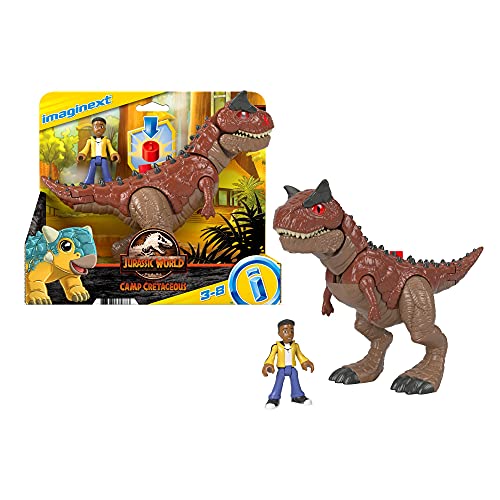 Jurassic World Toro y Darius Dinosaurios de juguete (Mattel HCH99)