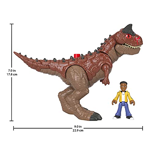 Jurassic World Toro y Darius Dinosaurios de juguete (Mattel HCH99)