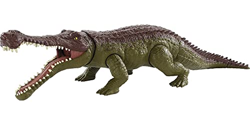 Jurassic World - Total Control Dinosaurio de Juguete Sarcosuchus (Mattel GJP34)