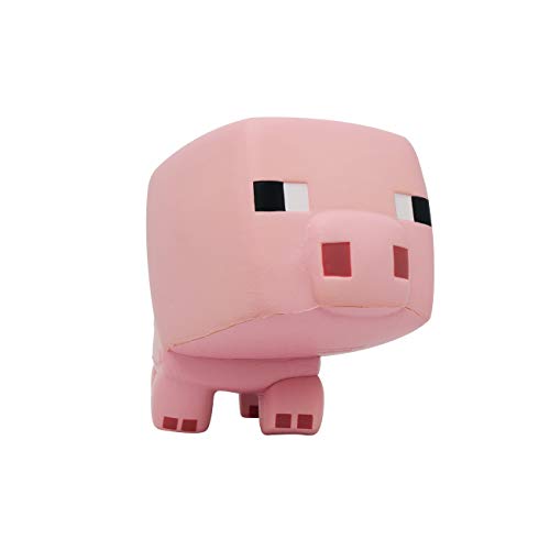 Just toys Minecraft Mega SquishMe - Peluche, diseño de cerdo