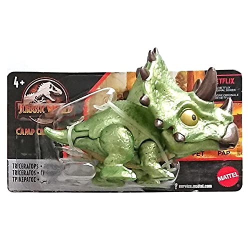 JW Mattel - Jurassic World - Snap Squad Mini Dinosaurios (Triceratops)