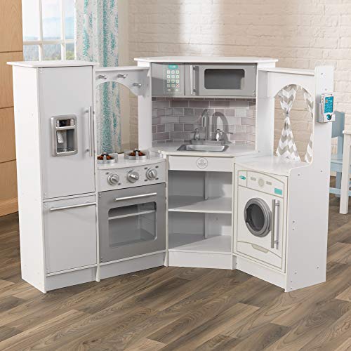 KidKraft Ultimate Corner Play Kitchen White