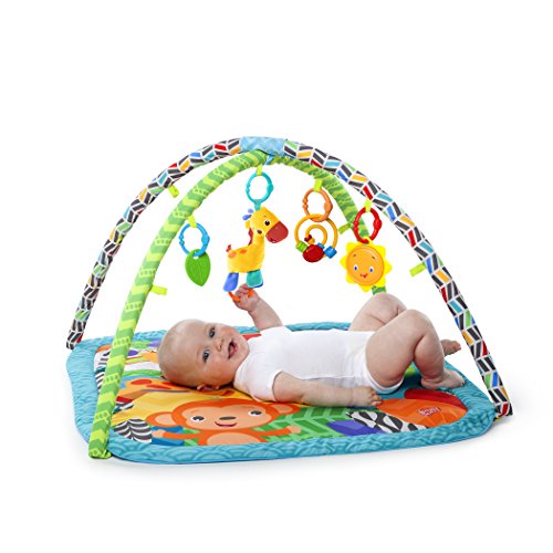 Kids II- Bright Starts Activity Gym Alfombras de Juego y gimnasios, Estampado, 82.8 x 54.1 x 8.9 (52169)