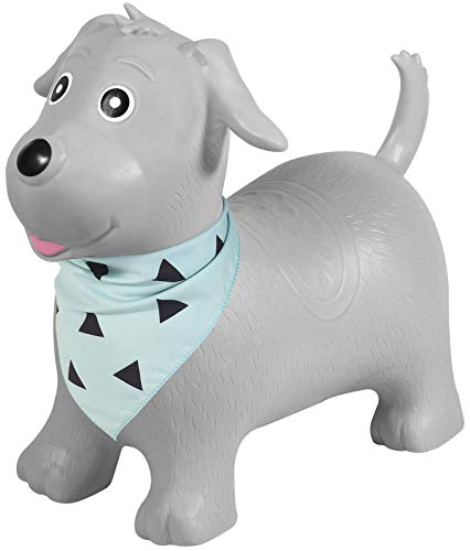 Kindsgut Animal para Saltar, Animal de Salto, Saltar, Perro, brincar, para Bebes & niño pequeño, Inflable, con inflador, Unisex, ecológico/Libre de contaminantes